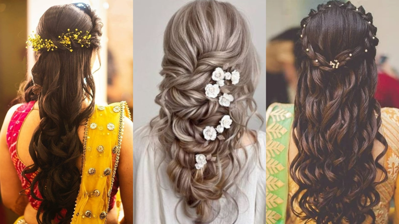 Best Haircuts and Hairstyles for Weddings and Indian Bridal Hairstyles Ideas