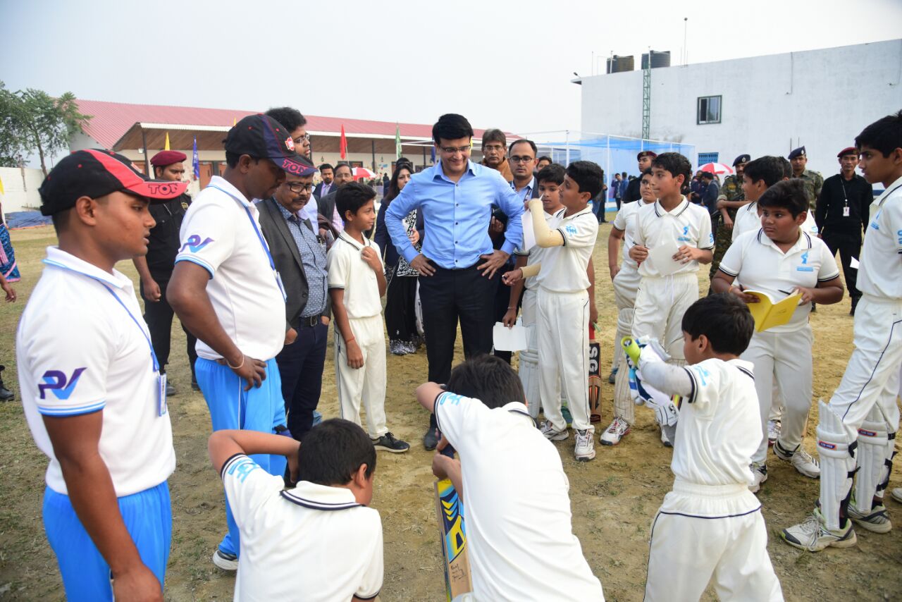 Sourav Ganguly's Cricket Academy in Kolkata